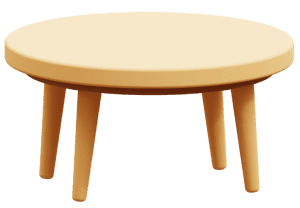 the coffee table