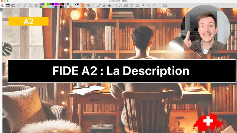 FIDE A2 : réussir la description d’image à l’oral (tâche 1)