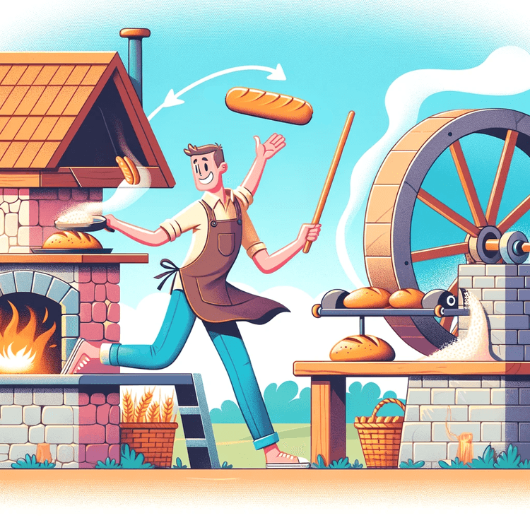 Diving Into the Past: Unraveling the Astonishing Origin of 'Being at the Oven and the Mill'