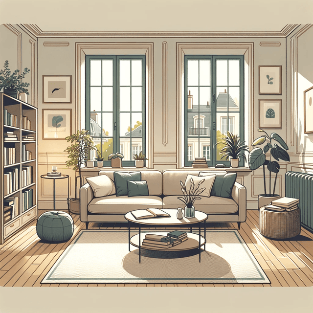 the living room